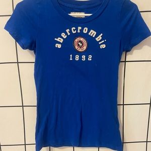 Blue Abercrombie tee
